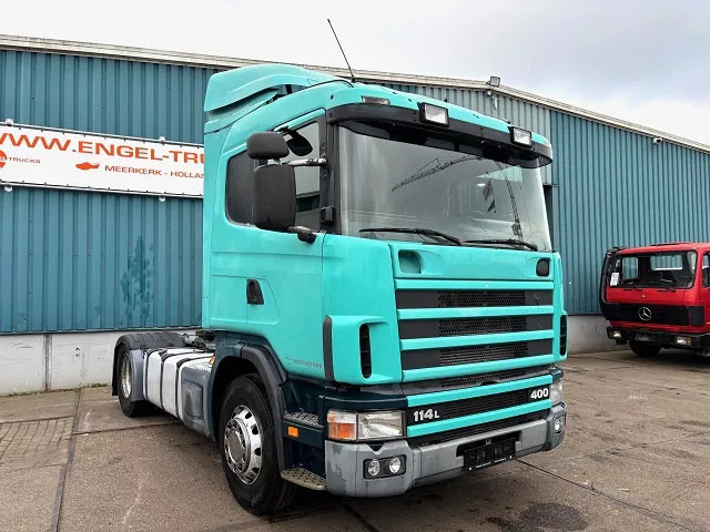 Scania R114-380 LA SLEEPERCAB 4x2 (EURO 2 / MANUAL GEARBOX / HYDRAULIC KIT / P.T.O. / FULL SPOILERSET / ETC.) - Tractor unit: picture 2 Scania R114-380 LA SLEEPERCAB 4x2 (EURO 2 / MANUAL GEARBOX / HYDRAULIC KIT / P.T.O. / FULL SPOILERSET / ETC.) - Tractor unit: picture 2