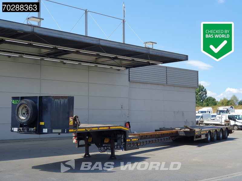 Broshuis 4 AOU-16-40 2 x Lenkachse Ausziehbar 650cm - Low loader semi-trailer: picture 1 Broshuis 4 AOU-16-40 2 x Lenkachse Ausziehbar 650cm - Low loader semi-trailer: picture 1