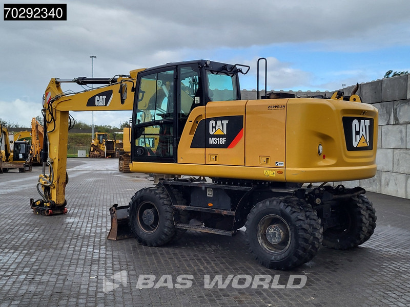 Caterpillar M318 F GERMAN MACHINE - Wheel excavator: picture 2 Caterpillar M318 F GERMAN MACHINE - Wheel excavator: picture 2