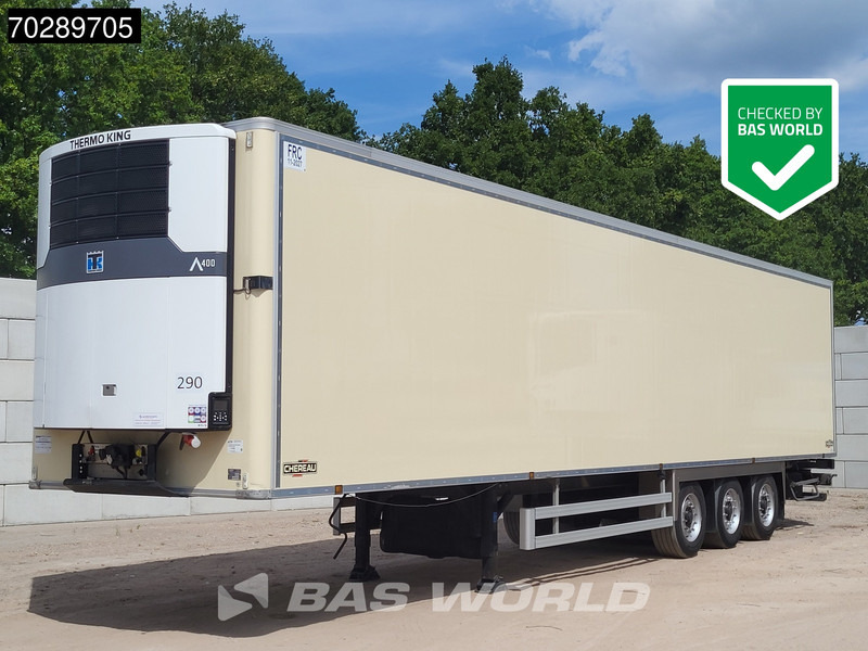 Chereau Thermo King A400 3 axles Meat Fleisch Valid FRC - ATP - Refrigerator semi-trailer: picture 1 Chereau Thermo King A400 3 axles Meat Fleisch Valid FRC - ATP - Refrigerator semi-trailer: picture 1