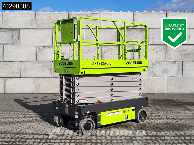 Zoomlion ZS1212AC-Li 12 M - Factory Warranty - CE-Certified - Construction machinery: picture 1 Zoomlion ZS1212AC-Li 12 M - Factory Warranty - CE-Certified - Construction machinery: picture 1