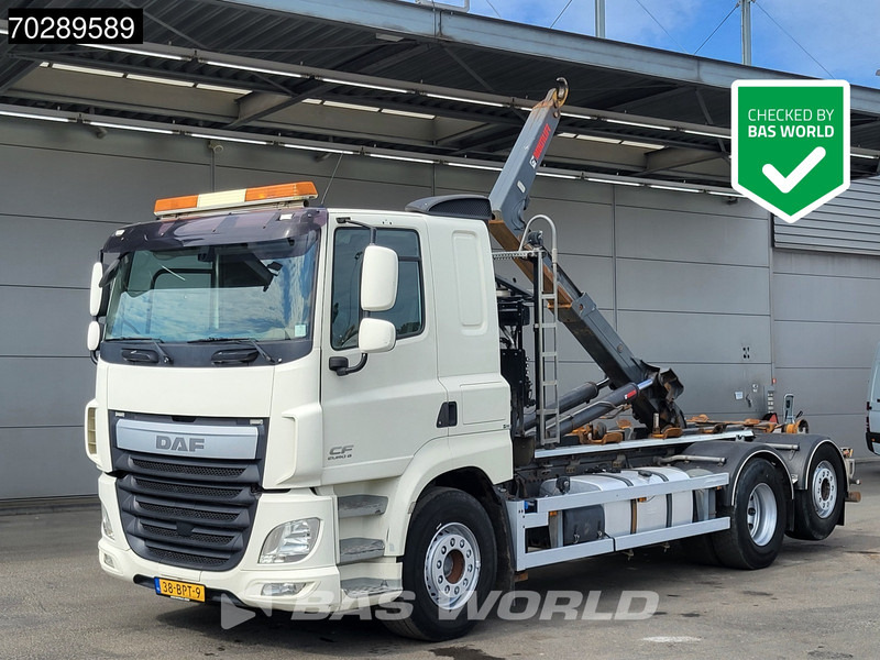 DAF CF 510 CF 6X2 21Tons HIAB XR21SL53 ACC Lift+Steering Axle Euro 6 - Hook lift truck: picture 1 DAF CF 510 CF 6X2 21Tons HIAB XR21SL53 ACC Lift+Steering Axle Euro 6 - Hook lift truck: picture 1