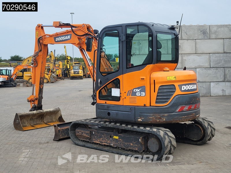 Mini excavator Doosan DX63-3: picture 5