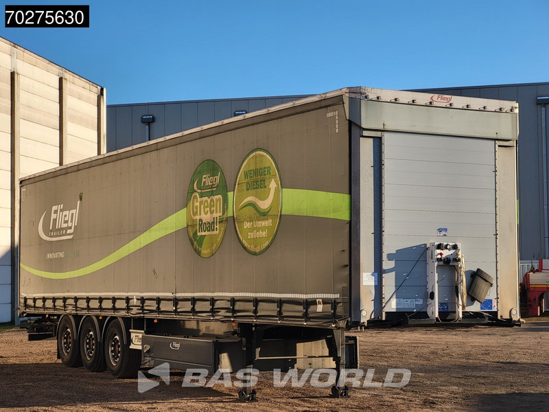 Fliegl SDS01 Liftachse Palettenkasten SAF - Curtainsider semi-trailer: picture 5 Fliegl SDS01 Liftachse Palettenkasten SAF - Curtainsider semi-trailer: picture 5