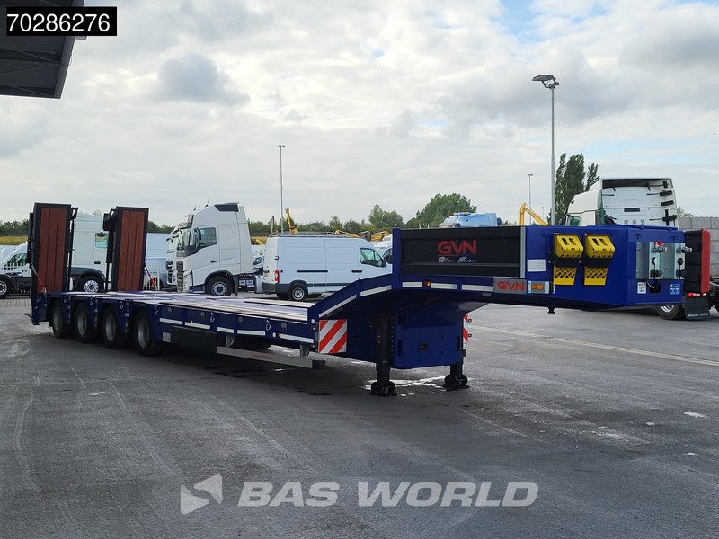 GVN Trailer 4 axles NEW Lift+Lenkachse Hydraulic Ramps - Low loader semi-trailer: picture 3 GVN Trailer 4 axles NEW Lift+Lenkachse Hydraulic Ramps - Low loader semi-trailer: picture 3