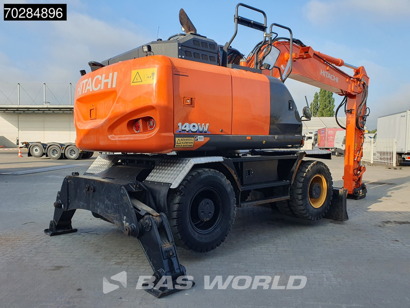 Hitachi ZX140W -6 OUTRIGGERS + BLADE - Wheel excavator: picture 5 Hitachi ZX140W -6 OUTRIGGERS + BLADE - Wheel excavator: picture 5