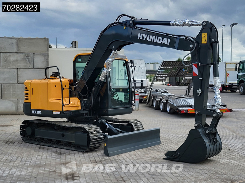 New Mini excavator Hyundai HX80 N A/C - NEW UNUSED: picture 6