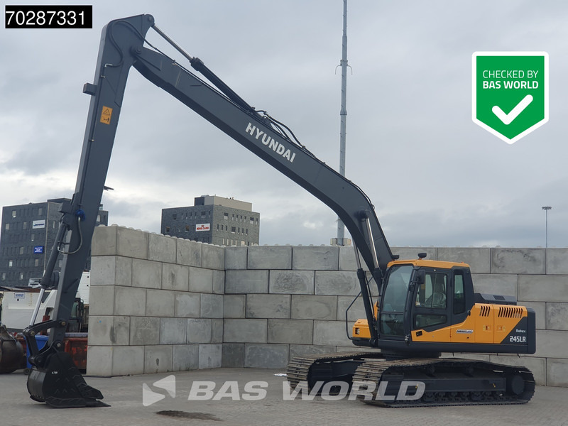Hyundai R245 LR LRE - LONG REACH - Crawler excavator: picture 2 Hyundai R245 LR LRE - LONG REACH - Crawler excavator: picture 2
