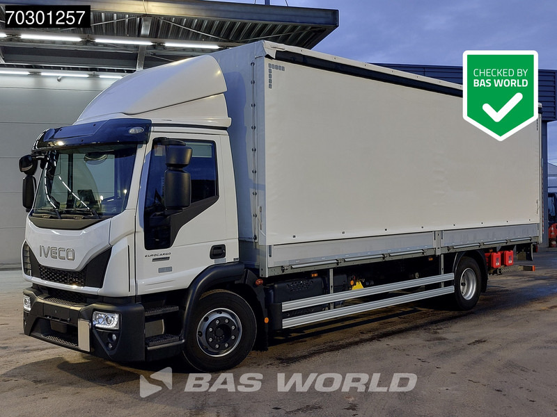 Iveco Eurocargo 140E280 4X2 LOW Mileage! 1500kg Ladebordwand Automatic Euro 6 - Curtainsider truck: picture 1 Iveco Eurocargo 140E280 4X2 LOW Mileage! 1500kg Ladebordwand Automatic Euro 6 - Curtainsider truck: picture 1