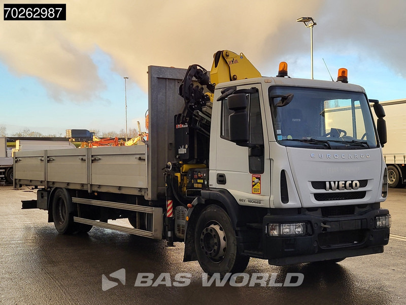 Iveco Eurocargo 180E250 4X2 Engine problems/defect Hyva HB150 XE 3 Kran Euro 5 - Dropside/ Flatbed truck, Crane truck: picture 3 Iveco Eurocargo 180E250 4X2 Engine problems/defect Hyva HB150 XE 3 Kran Euro 5 - Dropside/ Flatbed truck, Crane truck: picture 3