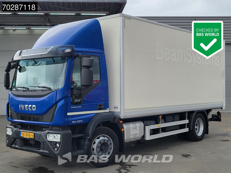 Iveco Eurocargo 190-320L Eurocargo 4X2 19tons NL-Truck Low Mileage! 1500kg Ladebordwand Automatic Euro 6 - Box truck: picture 1 Iveco Eurocargo 190-320L Eurocargo 4X2 19tons NL-Truck Low Mileage! 1500kg Ladebordwand Automatic Euro 6 - Box truck: picture 1