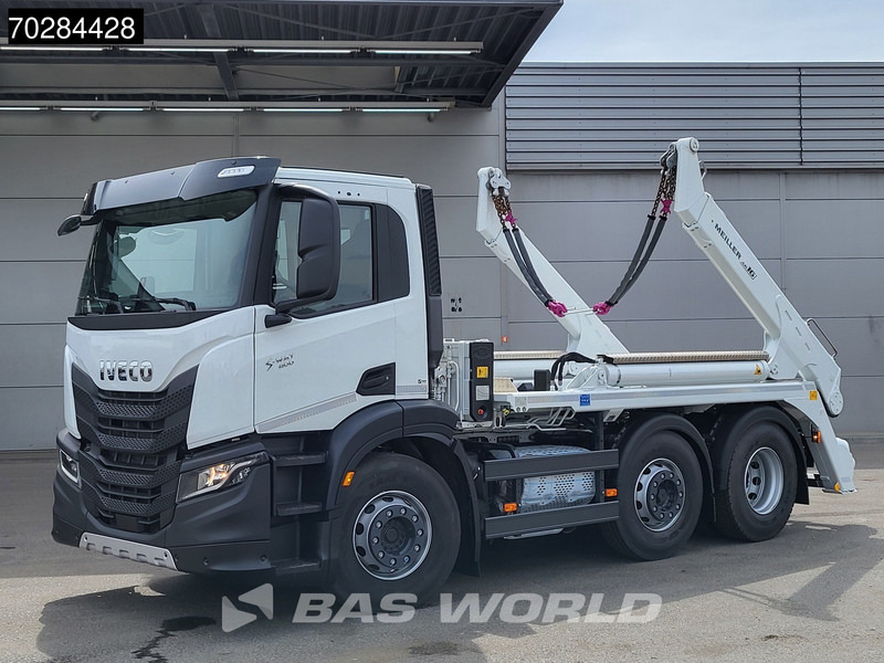 Iveco S-Way 400 6X2 NEW! Meiller AK 16MT Retarder Steering axle ACC Euro 6 - Skip loader truck: picture 3 Iveco S-Way 400 6X2 NEW! Meiller AK 16MT Retarder Steering axle ACC Euro 6 - Skip loader truck: picture 3