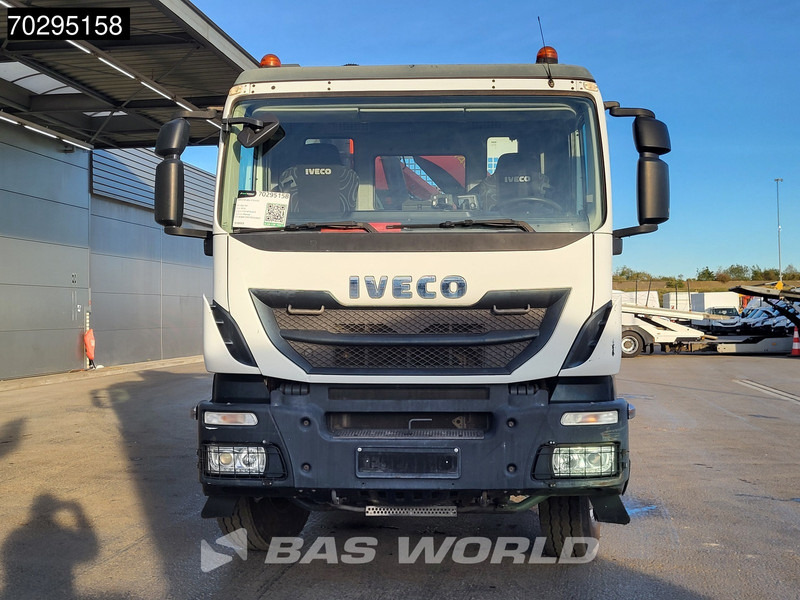 Dropside/ Flatbed truck, Crane truck Iveco Stralis 310 4X2 Palfinger PK14002 EH Kran Crane Remote control Big-Axle Euro 6: picture 9