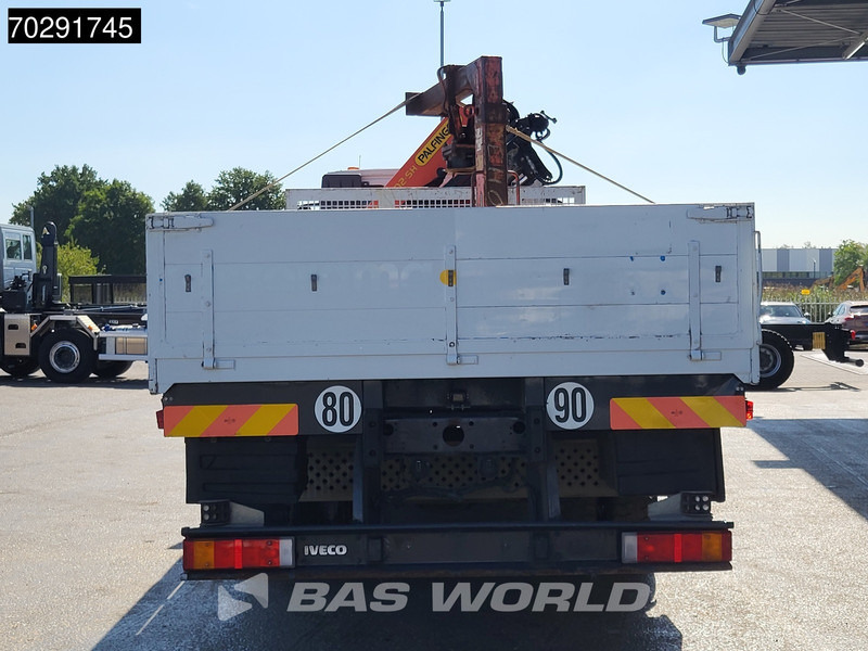 Dropside/ Flatbed truck, Crane truck Iveco Stralis 310 4X2 Palfinger PK14502-SH Kran Crane Rotator Steel suspension Euro 6: picture 14