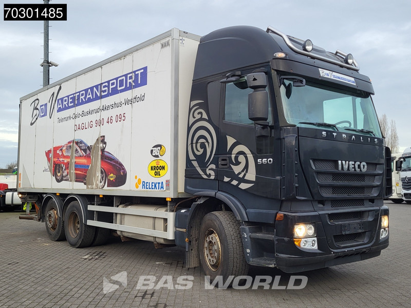 Iveco Stralis 560 6X2 Retarder Automatic Lift Axle 1500kg Tailgate Euro 5 - Box truck: picture 3 Iveco Stralis 560 6X2 Retarder Automatic Lift Axle 1500kg Tailgate Euro 5 - Box truck: picture 3