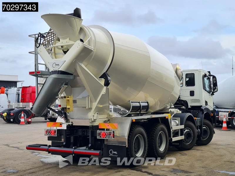 Iveco T-WAY 410 8X4 NEW! 10M3 FML Mixer Full Steel Suspension Automatic Euro 6 - Concrete mixer truck: picture 5 Iveco T-WAY 410 8X4 NEW! 10M3 FML Mixer Full Steel Suspension Automatic Euro 6 - Concrete mixer truck: picture 5