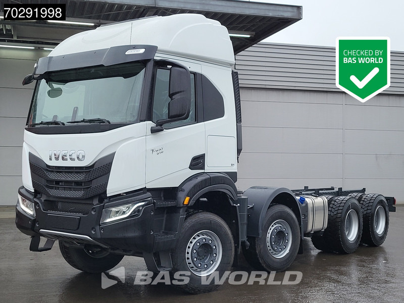 Iveco T-Way 510 8X4 NEW! Retarder Steelsuspension Big-Axle LED Euro 6 - Cab chassis truck: picture 1 Iveco T-Way 510 8X4 NEW! Retarder Steelsuspension Big-Axle LED Euro 6 - Cab chassis truck: picture 1
