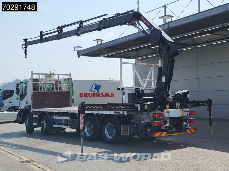 Iveco Trakker 410 8X4 HIAB 211 EP-4 HIDUO Crane Steelsuspension Euro 6 - Dropside/ Flatbed truck, Crane truck: picture 2 Iveco Trakker 410 8X4 HIAB 211 EP-4 HIDUO Crane Steelsuspension Euro 6 - Dropside/ Flatbed truck, Crane truck: picture 2