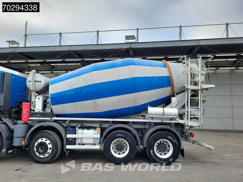 Concrete mixer truck Iveco X-Way 400 X-Way 8X4 Liebherr 9m3 Big-Axle Steelsuspension Euro 6: picture 12