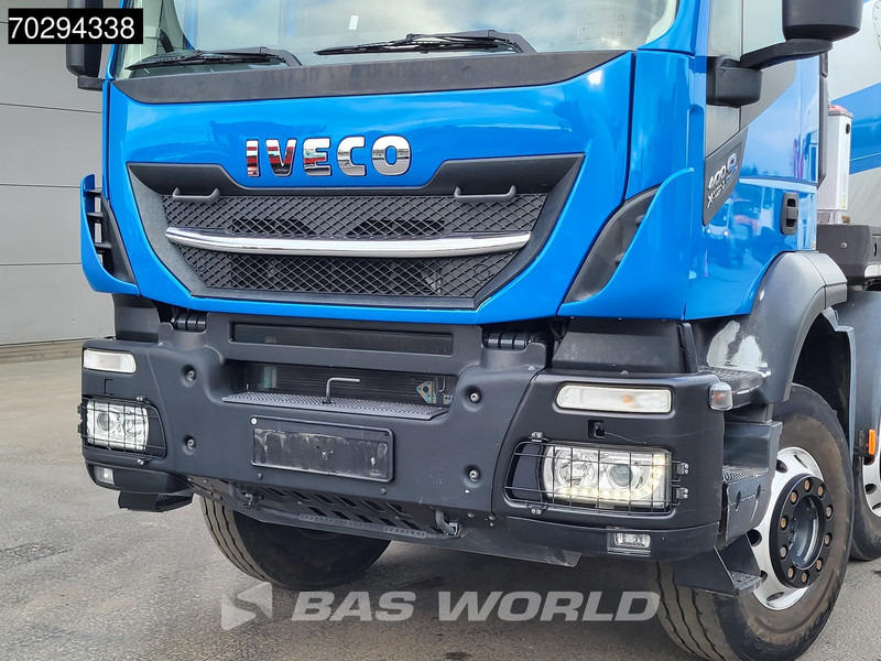 Concrete mixer truck Iveco X-Way 400 X-Way 8X4 Liebherr 9m3 Big-Axle Steelsuspension Euro 6: picture 9