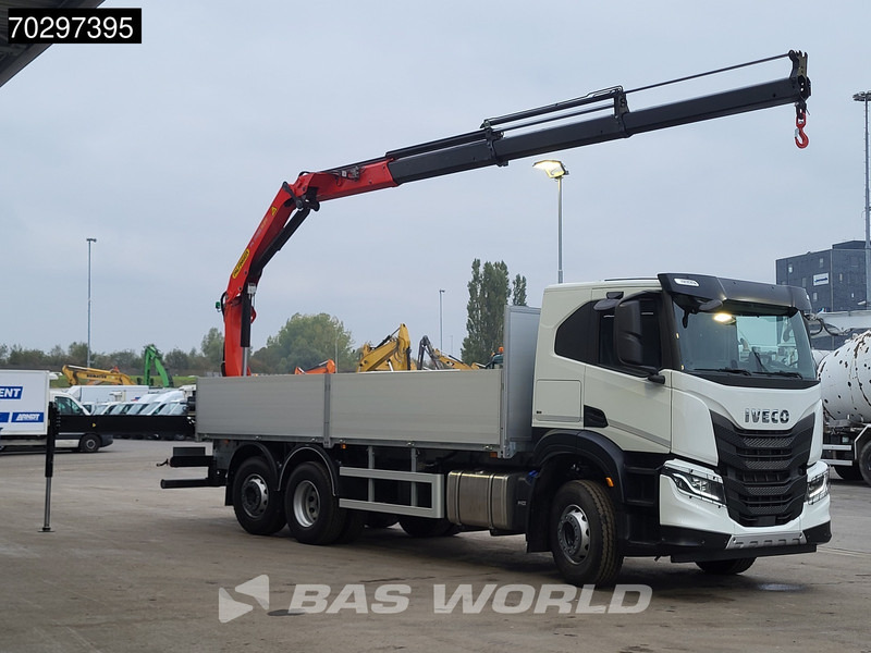 Iveco X-Way 420 6X2 UNUSED Palfinger PK19001 SLD5 Crane Lift+steering-Axle ACC Euro 6 - Dropside/ Flatbed truck, Crane truck: picture 3 Iveco X-Way 420 6X2 UNUSED Palfinger PK19001 SLD5 Crane Lift+steering-Axle ACC Euro 6 - Dropside/ Flatbed truck, Crane truck: picture 3