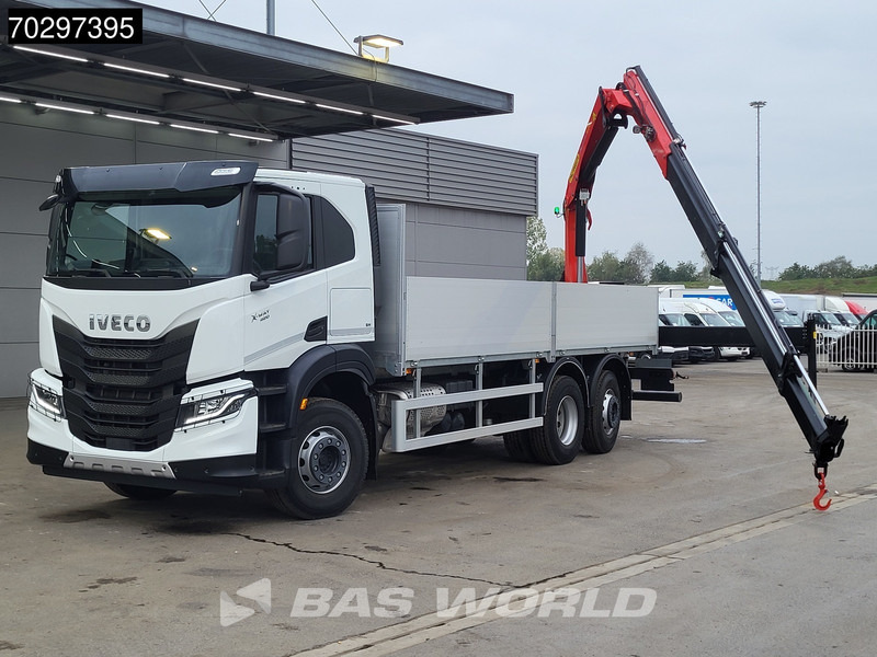 Iveco X-Way 420 6X2 UNUSED Palfinger PK19001 SLD5 Crane Lift+steering-Axle ACC Euro 6 - Dropside/ Flatbed truck, Crane truck: picture 5 Iveco X-Way 420 6X2 UNUSED Palfinger PK19001 SLD5 Crane Lift+steering-Axle ACC Euro 6 - Dropside/ Flatbed truck, Crane truck: picture 5