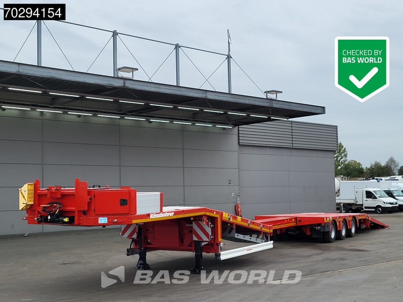 Kässbohrer Hydraulic Bed 450cm Extendable, Lift+Steering Axle - Low loader semi-trailer: picture 1 Kässbohrer Hydraulic Bed 450cm Extendable, Lift+Steering Axle - Low loader semi-trailer: picture 1