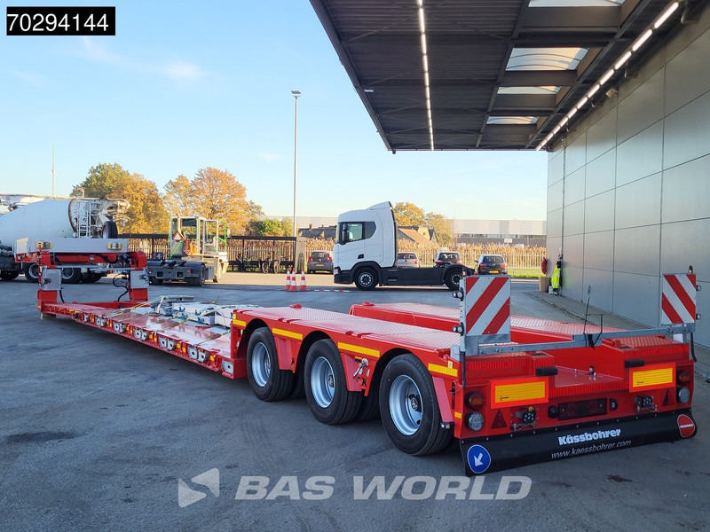 Kässbohrer LB3E 3 axles NEW! Extenable 540cm Gooseneck 3xSteeringaxle - Low loader semi-trailer: picture 3 Kässbohrer LB3E 3 axles NEW! Extenable 540cm Gooseneck 3xSteeringaxle - Low loader semi-trailer: picture 3