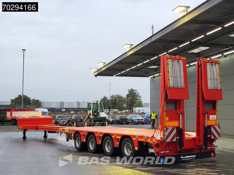 Kässbohrer LB4E 3 axles Extendable Ramps 1x Lift 3x Steering Axle - Low loader semi-trailer: picture 2 Kässbohrer LB4E 3 axles Extendable Ramps 1x Lift 3x Steering Axle - Low loader semi-trailer: picture 2