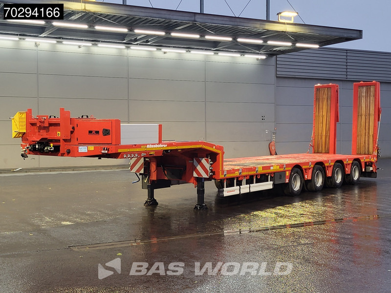 Kässbohrer LB4E 3 axles Extendable Ramps 1x Lift 3x Steering Axle - Low loader semi-trailer: picture 5 Kässbohrer LB4E 3 axles Extendable Ramps 1x Lift 3x Steering Axle - Low loader semi-trailer: picture 5