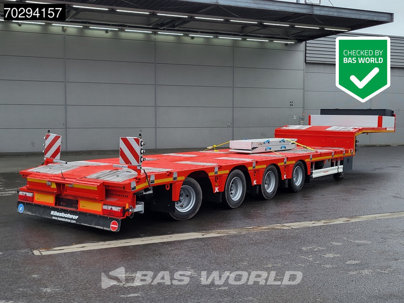Kässbohrer LB4E 4 axles Extendable - 615cm 1x Lift + 2xSteering Axle - Low loader semi-trailer: picture 3 Kässbohrer LB4E 4 axles Extendable - 615cm 1x Lift + 2xSteering Axle - Low loader semi-trailer: picture 3