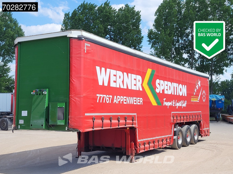 Kempf SP 35/3 Lift + Lenkachse Machine Transport - Curtainsider semi-trailer: picture 1 Kempf SP 35/3 Lift + Lenkachse Machine Transport - Curtainsider semi-trailer: picture 1