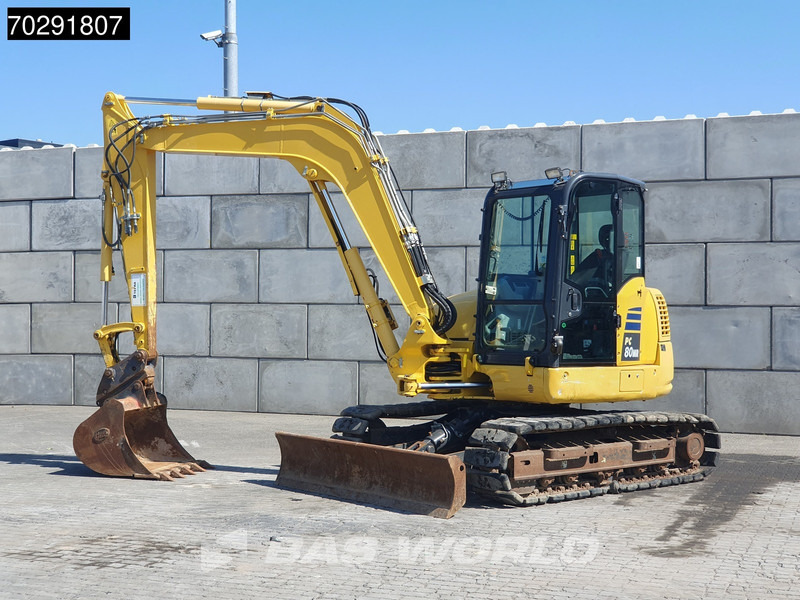 Komatsu PC80 MR-5 A/C - Mini excavator: picture 2 Komatsu PC80 MR-5 A/C - Mini excavator: picture 2