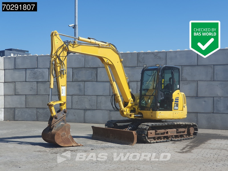 Komatsu PC80 MR-5 A/C - Mini excavator: picture 1 Komatsu PC80 MR-5 A/C - Mini excavator: picture 1