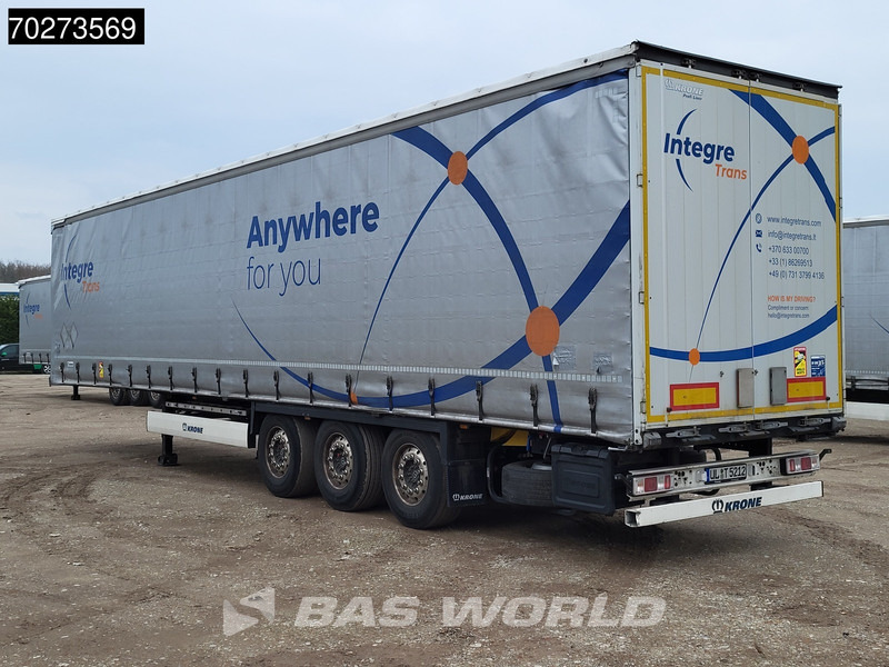 Krone SD 3 axles Edscha Anti-Vandalimus-Plane Alcoa's - Curtainsider semi-trailer: picture 2 Krone SD 3 axles Edscha Anti-Vandalimus-Plane Alcoa's - Curtainsider semi-trailer: picture 2