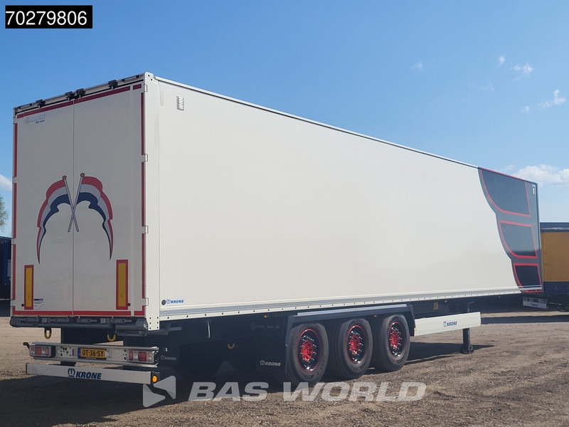 Closed box semi-trailer Krone SD 3 axles Liftachse: picture 5