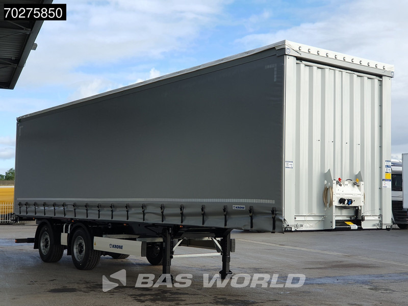 New Curtainsider semi-trailer Krone SZ NEW Kooiaap City Lift+Lenkachse Stapler: picture 12