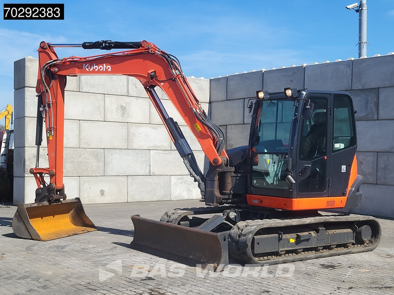 Kubota KX080-4 A/C - 3 BUCKETS - Mini excavator: picture 3 Kubota KX080-4 A/C - 3 BUCKETS - Mini excavator: picture 3