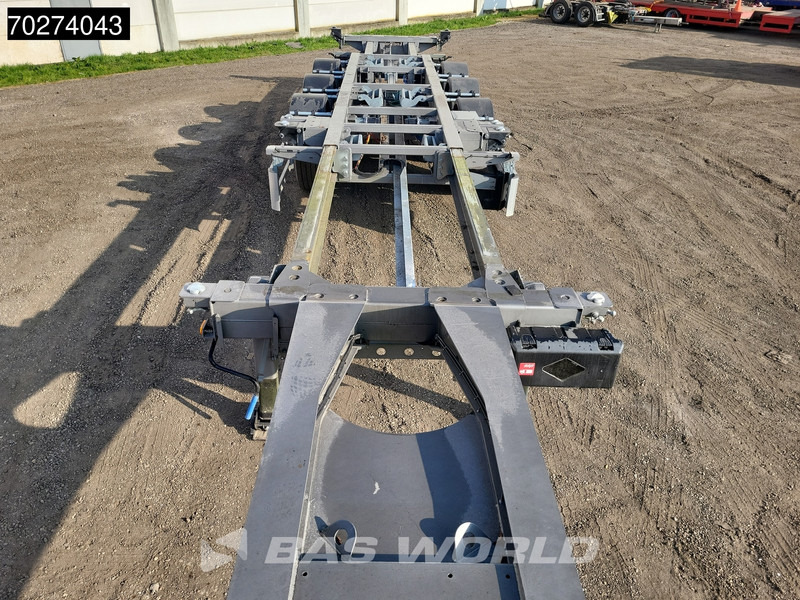 Container transporter/ Swap body semi-trailer Lecitrailer SR3EC 3 axles UNUSED Liftachse Multi'45: picture 7