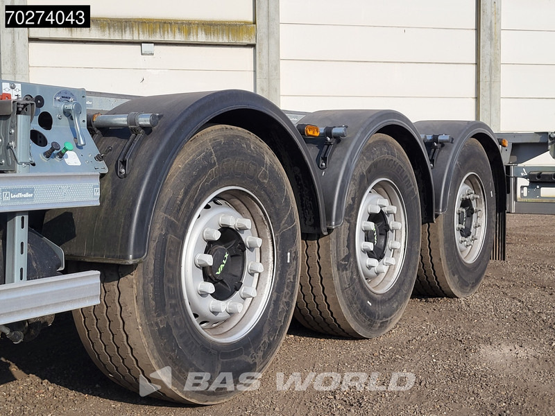 Container transporter/ Swap body semi-trailer Lecitrailer SR3EC 3 axles UNUSED Liftachse Multi'45: picture 16