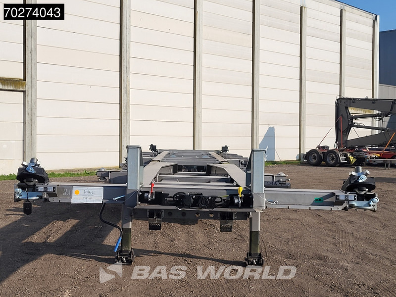 Container transporter/ Swap body semi-trailer Lecitrailer SR3EC 3 axles UNUSED Liftachse Multi'45: picture 6