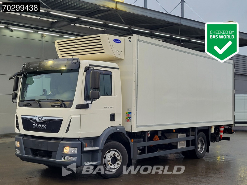 MAN TGM 15.250 TGL 4X2 Carrier Syberia 1500kg Ladebordwand Automatic Euro 6 - Refrigerator truck: picture 1 MAN TGM 15.250 TGL 4X2 Carrier Syberia 1500kg Ladebordwand Automatic Euro 6 - Refrigerator truck: picture 1