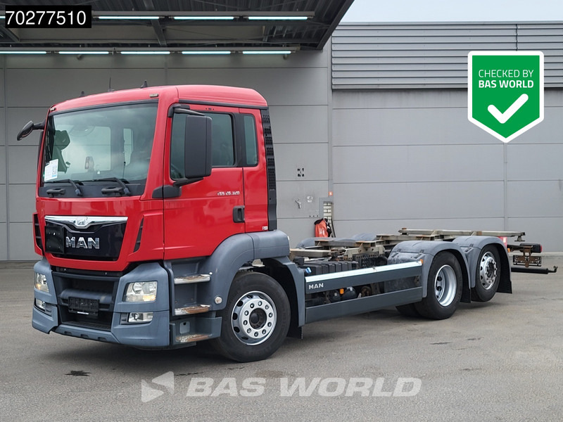 MAN TGS 26.320 6X2 BDF ADR Lift+lenkasche Automatic Euro 6 - Container transporter/ Swap body truck: picture 1 MAN TGS 26.320 6X2 BDF ADR Lift+lenkasche Automatic Euro 6 - Container transporter/ Swap body truck: picture 1