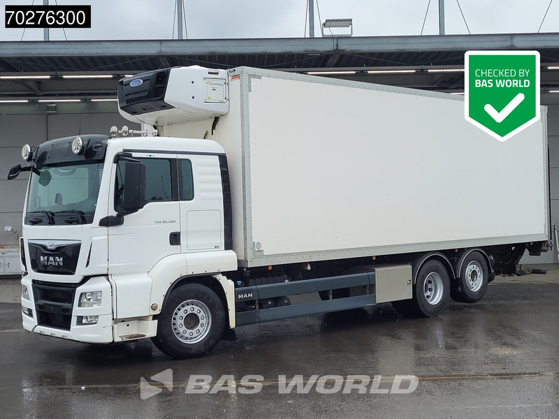 MAN TGS 26.400 6X2 Carrier Supra Tailgate Navi Xenon Lift Axle Euro 6 - Refrigerator truck: picture 1 MAN TGS 26.400 6X2 Carrier Supra Tailgate Navi Xenon Lift Axle Euro 6 - Refrigerator truck: picture 1