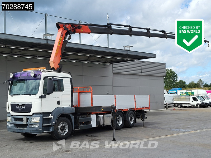 MAN TGS 26.400 TGS 6X2 Palfinger PK29002 Crane Kran 2.5Tons Winch Lift+steering Euro 4 - Dropside/ Flatbed truck, Crane truck: picture 1 MAN TGS 26.400 TGS 6X2 Palfinger PK29002 Crane Kran 2.5Tons Winch Lift+steering Euro 4 - Dropside/ Flatbed truck, Crane truck: picture 1