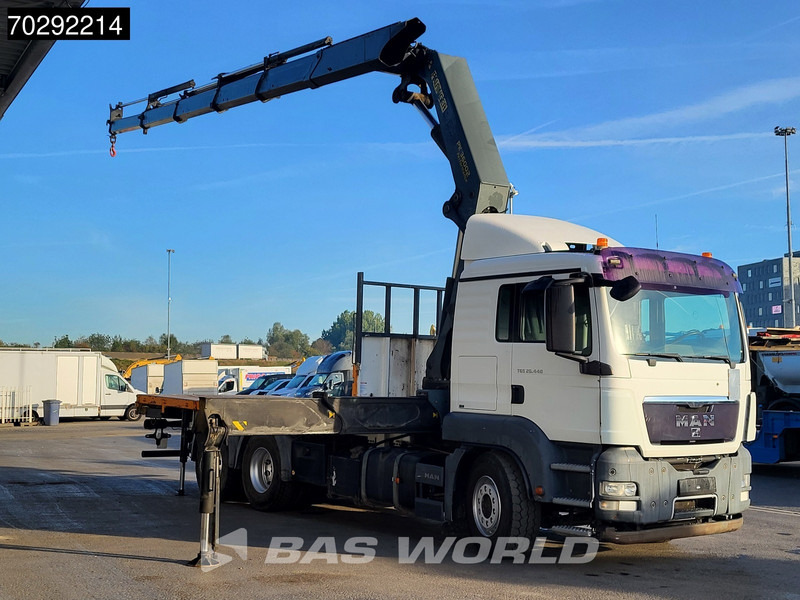 MAN TGS 26.440 6X4 Palfinger PK36002 Crane Retarder Steelsuspension Manual Euro 4 - Dropside/ Flatbed truck, Crane truck: picture 3 MAN TGS 26.440 6X4 Palfinger PK36002 Crane Retarder Steelsuspension Manual Euro 4 - Dropside/ Flatbed truck, Crane truck: picture 3