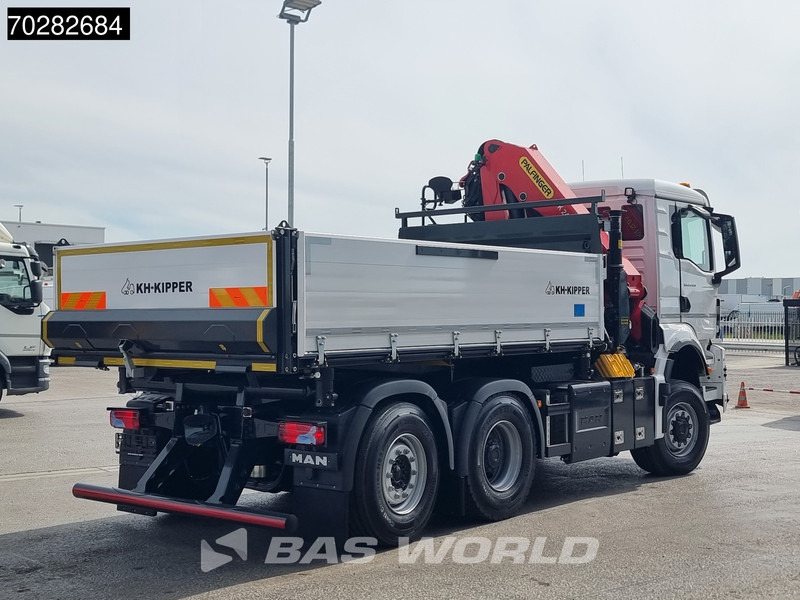 New Tipper, Crane truck MAN TGS 28.520 6X4 Palfinger PK24001 SLD 5 Kran 2-way tipper Retarder Big-Axle Liftachse Euro 6: picture 15