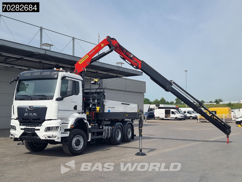 New Tipper, Crane truck MAN TGS 28.520 6X4 Palfinger PK24001 SLD 5 Kran 2-way tipper Retarder Big-Axle Liftachse Euro 6: picture 7