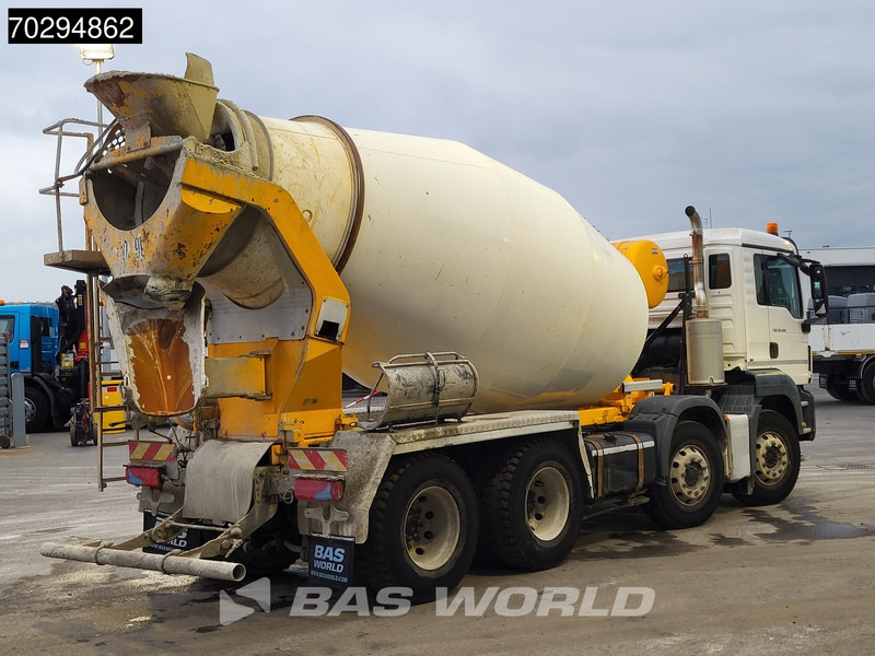 MAN TGS 32.420 8X4 9m3 Stetter Mixer Steel Suspension Automatic Euro 6 - Concrete mixer truck: picture 5 MAN TGS 32.420 8X4 9m3 Stetter Mixer Steel Suspension Automatic Euro 6 - Concrete mixer truck: picture 5