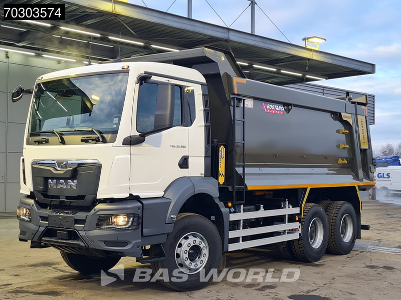 MAN TGS 33.480 6X4 NEW! 20m3 Tipper Steelsuspension Big-Axle Automatic Euro 6 - Tipper: picture 3 MAN TGS 33.480 6X4 NEW! 20m3 Tipper Steelsuspension Big-Axle Automatic Euro 6 - Tipper: picture 3